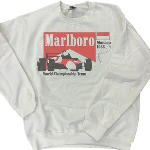 Vintage Style Marlboro Monaco 1988 Racing Sweatshirt – World Championship Team